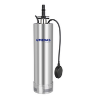 Bomba de presi&oacute;n multietapa de acero inoxidable