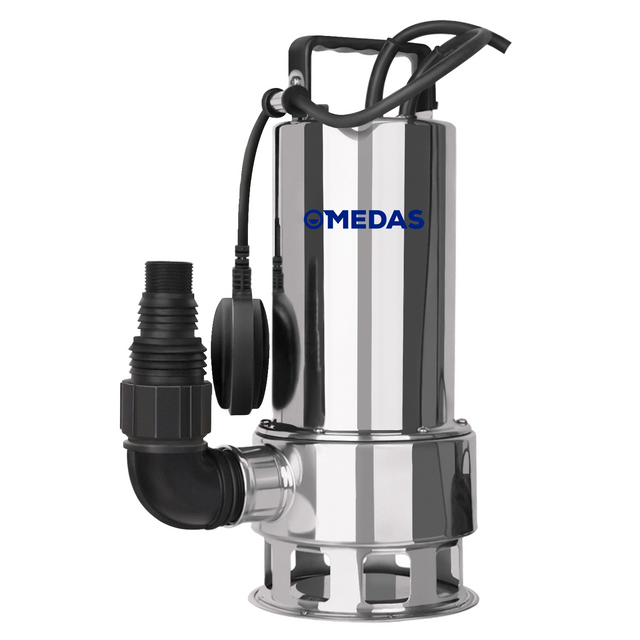 Bomba sumergible de agua sucia de acero inoxidable